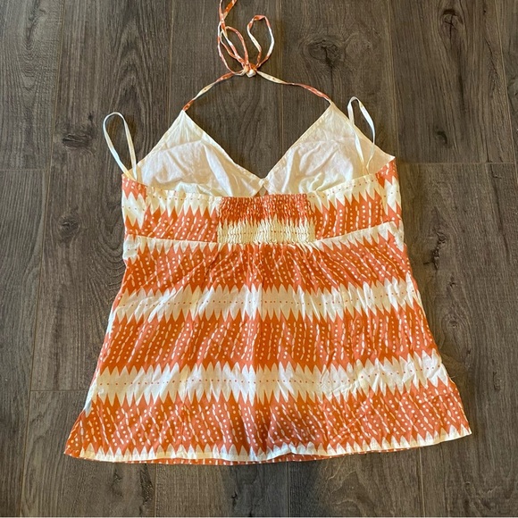 American Eagle Outfitters tank top halter style groovy orange - Picture 2 of 5